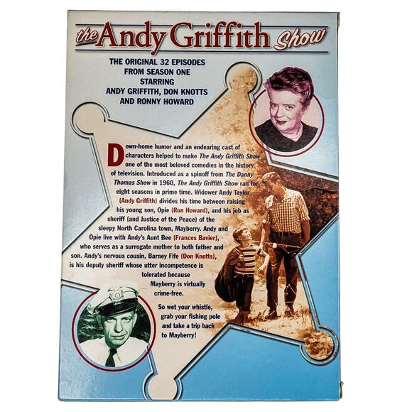 The Andy Griffith Show Season 1 One DVD Set 32 Episodes Complete First Season - Picture 2 of 7